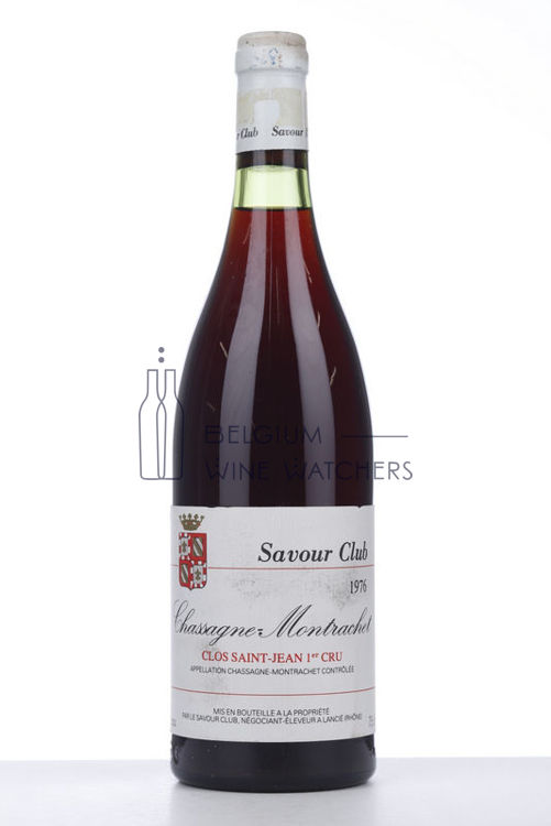 Afbeeldingen van 1976 CHASSAGNE MONTRACHET ROUGE CLOS ST JEAN
